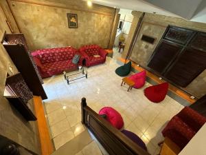 Posezení v ubytování Rodin Bali Hostel