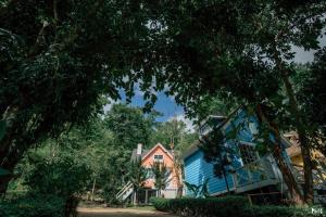 Zahrada ubytování Suriyan Villa Erawan Kanchanaburi สุริยัน วิลล่า เอราวัณ กาญจนบุรี