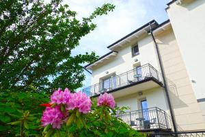 Balkon lub taras w obiekcie Nad Stawem