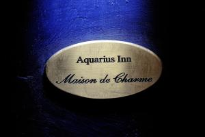 Certifikát, hodnocení, plakát nebo jiný dokument vystavený v ubytování Aquarius Inn