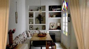 a living room with a couch and a table at casabonita in Asilah +40 photos