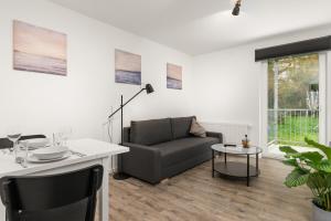 Istumisnurk majutusasutuses CASSEL LOFTS - Moderne Wohnung für 3 mit Balkon nahe VW-Werk