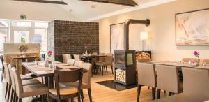 Χώρος καθιστικού στο Apartment an der Flensburger Förde