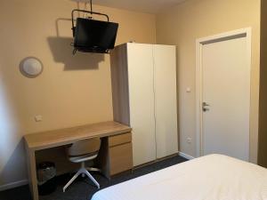 Letto o letti in una camera di Hotel Bristol Internationaal