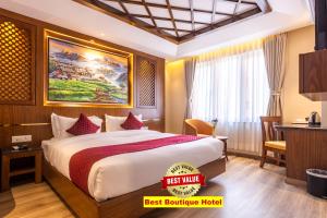 Letto o letti in una camera di Kailash Boutique Hotel