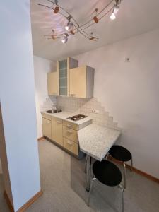 Eldhús eða eldhúskrókur á Workers Castle Apartments für die besten Monteure