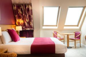 Voodi või voodid majutusasutuse Hotel Ceann Sibeal toas