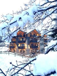 Residence Piz Aot v zimě
