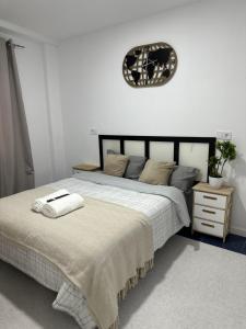 Postel nebo postele na pokoji v ubytování Rooms Mediavilla