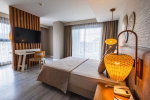 Postel nebo postele na pokoji v ubytování Side Royal Style Hotel + 30 fotografií