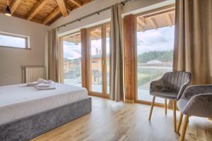 Postel nebo postele na pokoji v ubytování City Escape - 4 bedroom villa in Grand Hotel Therme by Flat Mаnager
