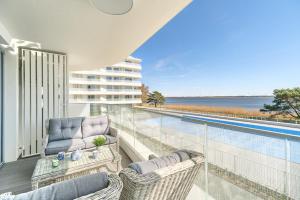 En balkon eller terrasse på SandLand - Rogowo Pearl