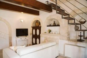 Χώρος καθιστικού στο Holiday home in Noci - Apulien 49200