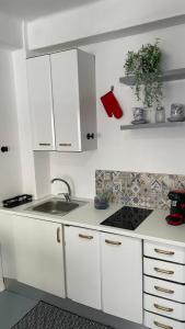 Кухня или кухненски бокс в Apartamento Alvedosa - Tres Marias Apartments