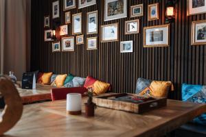 Hostel Mannheim的休息区