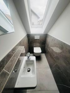 Koupelna v ubytování Apartment Weikersheim II