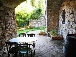Zahrada ubytování Les sources / chez Léa
