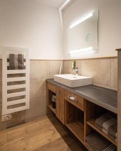 Koupelna v ubytování Design Hotel Frauenschuh