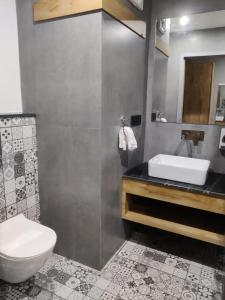 Et badeværelse på Hotel Basant Sarovar