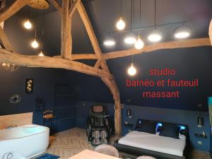 Koupelna v ubytování Calme et Volupté