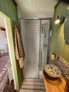 Kylpyhuone majoituspaikassa The Skewbald