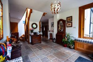 Posezení v ubytování High Barn