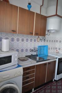 Apartamento do Mar tesisinde mutfak veya mini mutfak