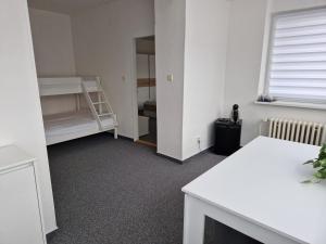 Katil atau katil-katil dalam bilik di Hotel Harrachov Inn