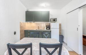 Kuchyňa alebo kuchynka v ubytovaní Stunning Apartment In Sveti Juraj + 4 fotografie