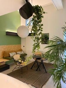 Posezení v ubytování MiHotel Comte