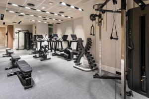 Fitness centrum a/nebo fitness zařízení v ubytování Catalonia Atocha
