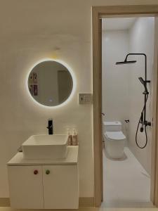 Ein Badezimmer in der Unterkunft Jeju Homestay