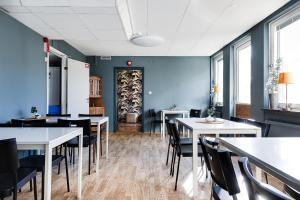 Restaurace v ubytování Drottninggatans Vandrarhem