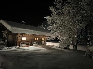 Gästehaus zum Thoma v zimě