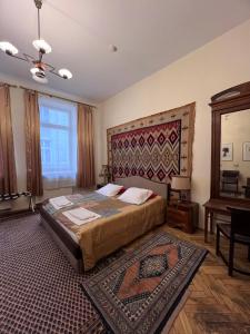 Posteľ alebo postele v izbe v ubytovaní Hotel Alef