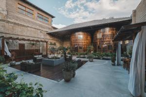 Κήπος έξω από το Villa Vinicolla Hospedagem Conceito, junto à Vinícola Casa Postal