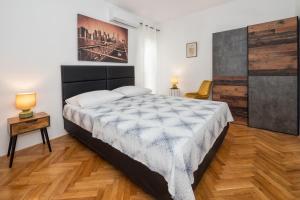 Posteľ alebo postele v izbe v ubytovaní Apartment La Le with big terrace