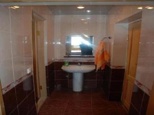 Koupelna v ubytování Dodo Japaridze Guesthouse