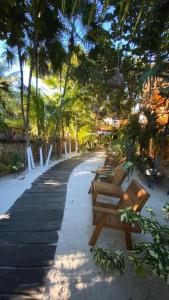 Zahrada ubytování Hotel Fisherman lodge, cuarto base triple