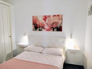 A bed or beds in a room at El rinconcito de Robles