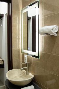 Koupelna v ubytování Nueve Agaves Hotel
