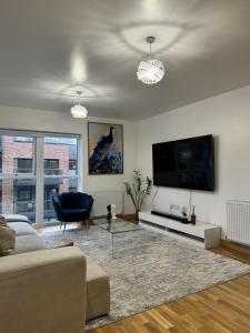 Zona d'estar a Luxury Apartment in Dartford