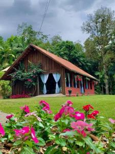 Taman di luar Pousada Passig +48 gambar