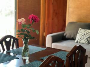 Posezení v ubytování Casa D'Pa + 4 fotografie
