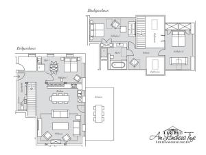 Půdorys ubytování Attractive apartment in Westerstede