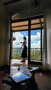 Ecoresort Gran Azul的阳台或露台
