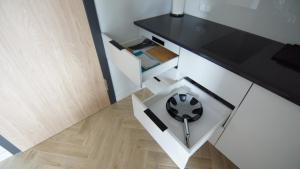 Kuchyň nebo kuchyňský kout v ubytování AVAPARTS Apartament FAMILY