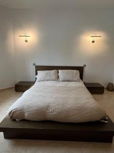 Postel nebo postele na pokoji v ubytování Casa Galiana.