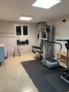 Fitness centrum a/nebo fitness zařízení v ubytování Casa Galiana.