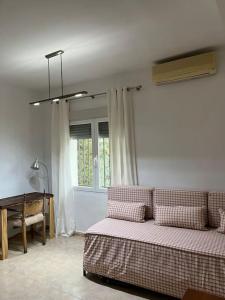 Posezení v ubytování Casa Galiana.
